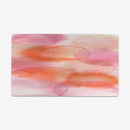 Orange Watercolor Clouds Playmat