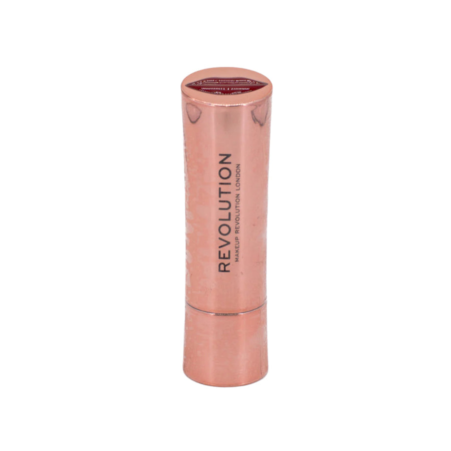 Makeup Revolution Satin Kiss Lipstick RUBY .12oz - New