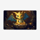 A Dragon and His Coin Playmat