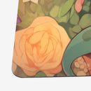 A Dragon in a Flower Patch Playmat