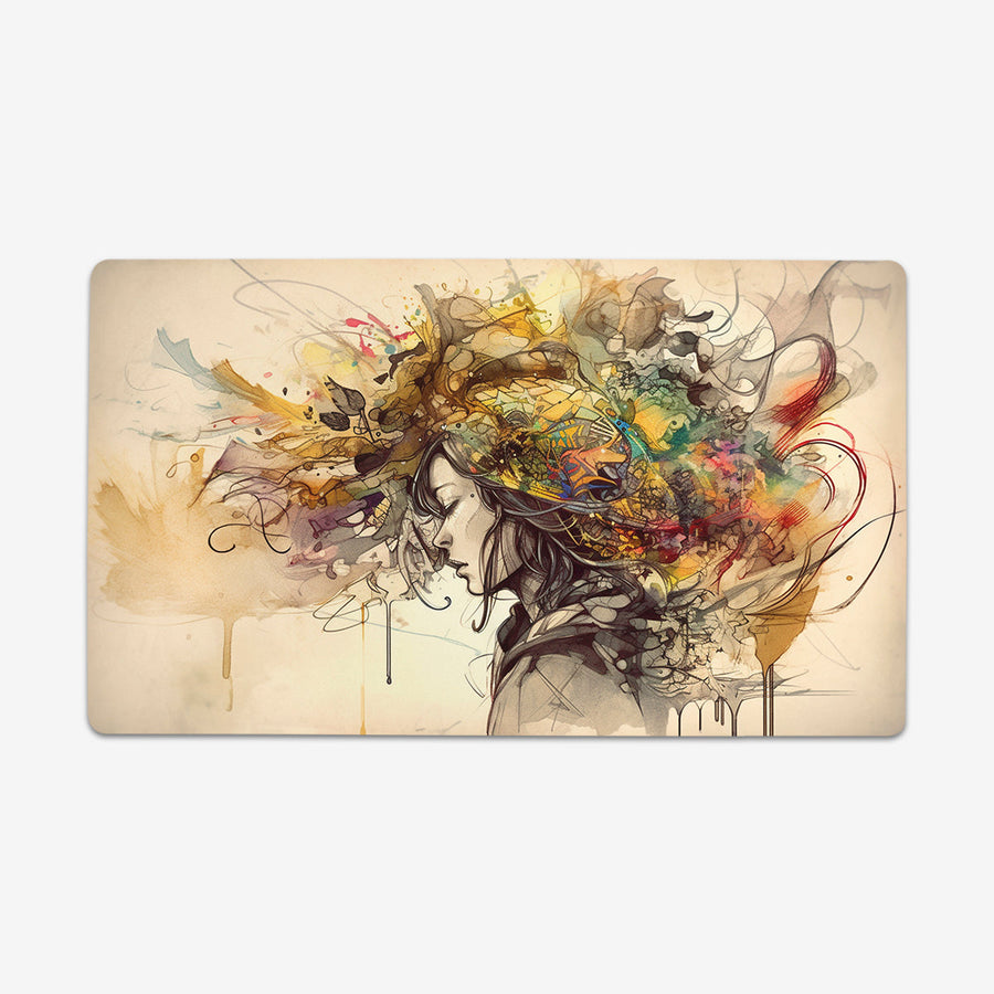 A Woman's Mind Playmat