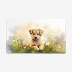 Alert in the Flowers Playmat