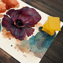 Autumn Watercolor Floral Playmat