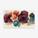 Autumn Watercolor Floral Playmat