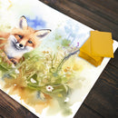 Fox and Flowers Playmat