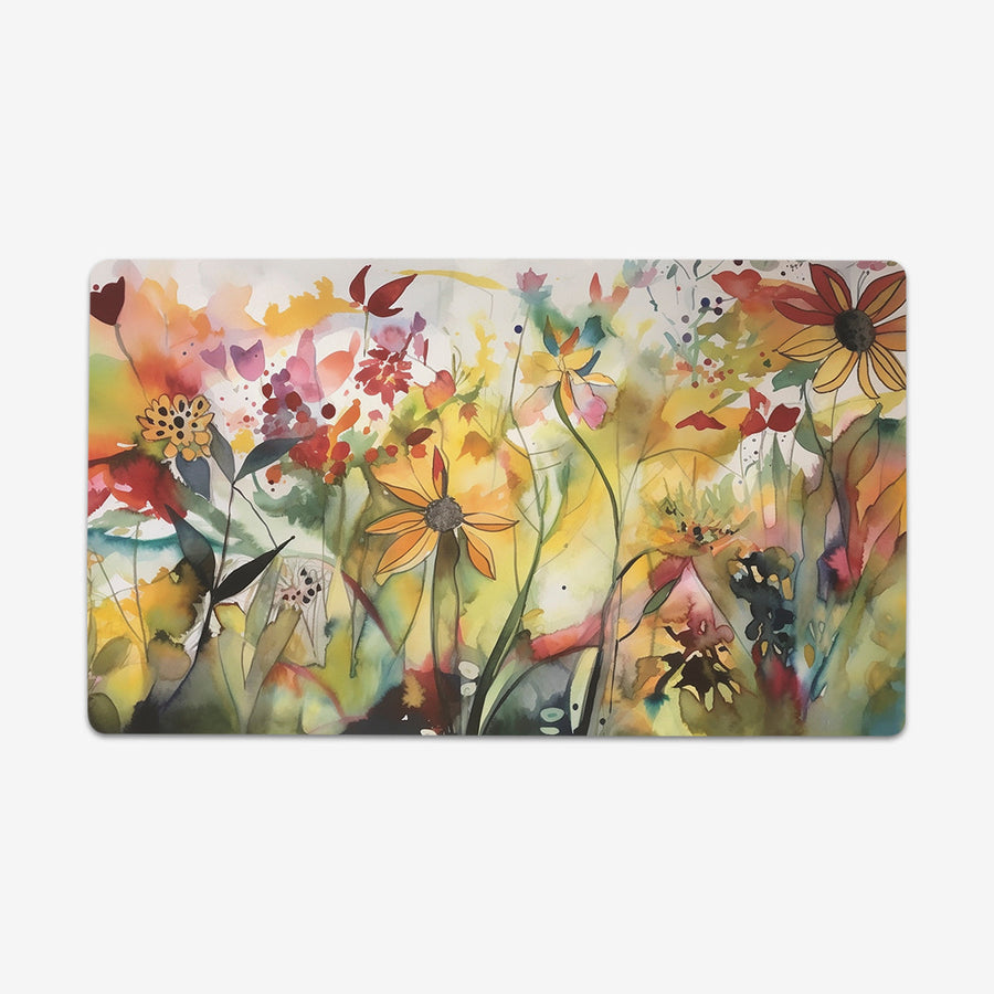 Moody Sunflowers Playmat