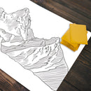Mountain Sketch Playmat
