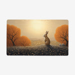 Rabbit at Dawn Playmat