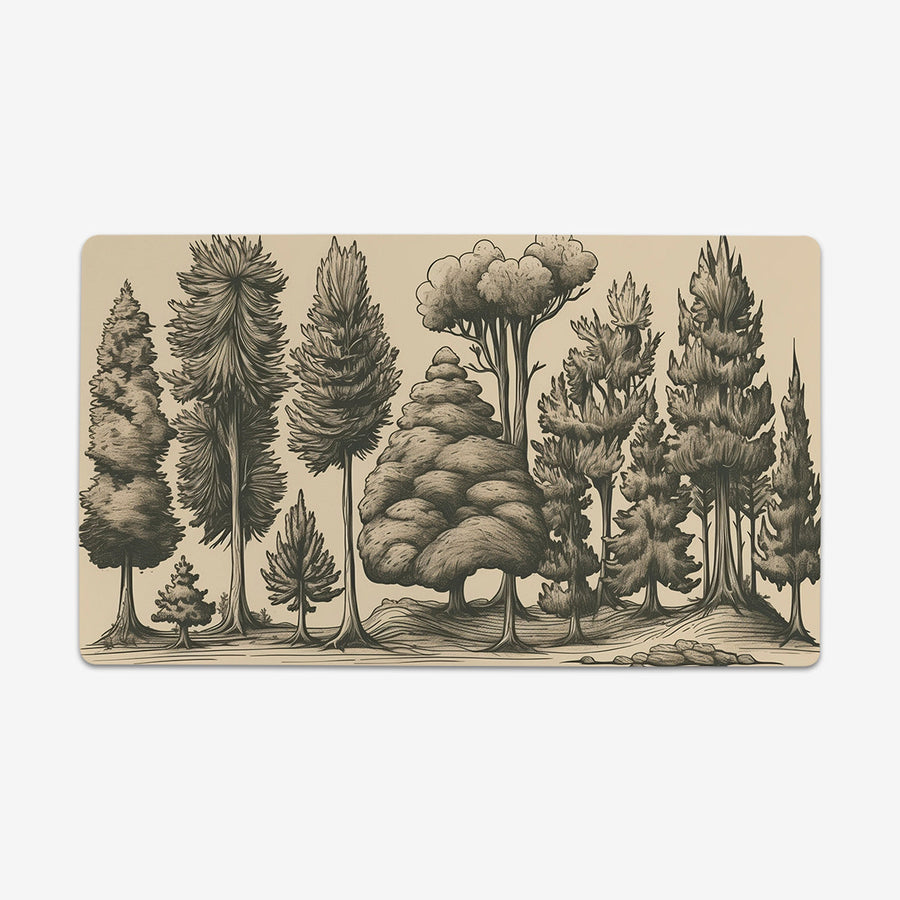 Row of Trees Playmat
