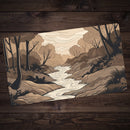 Sepia River Playmat