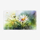 Watercolor Daisy Playmat