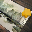 Watercolor Swamp Playmat