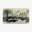 Watercolor Swamp Playmat