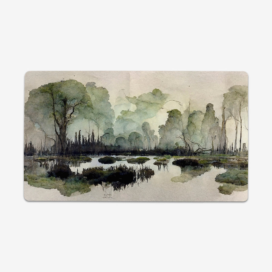 Watercolor Swamp Playmat