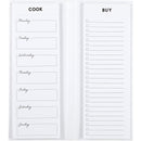Live Organically Weekly Meal Planner | Hardbound | White and Rose Gold