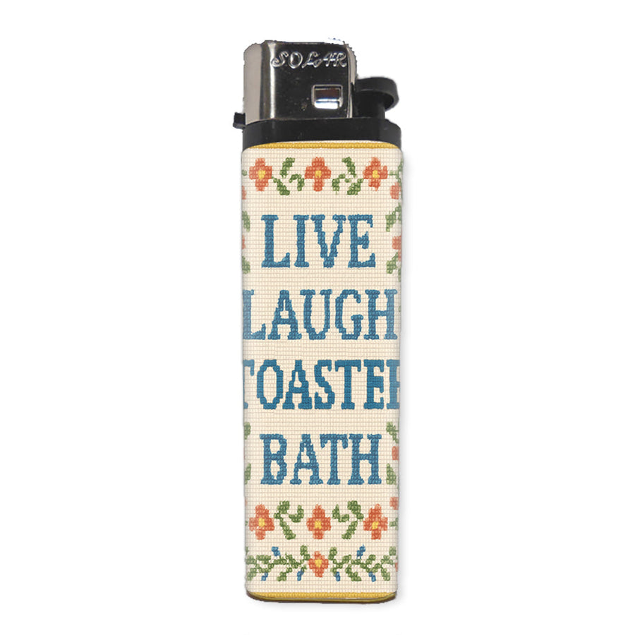 Live Laugh Toaster Bath Basic Lighter