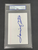 Lonnie Smith signed index card PSA/DNA Autographed Phillies