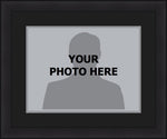 NHL Hockey Photo Picture Frame Kit - Los Angeles Kings (Black Matting, Silver Trim)