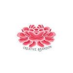 Lotus Flower Creative Abandon Vinyl Sticker