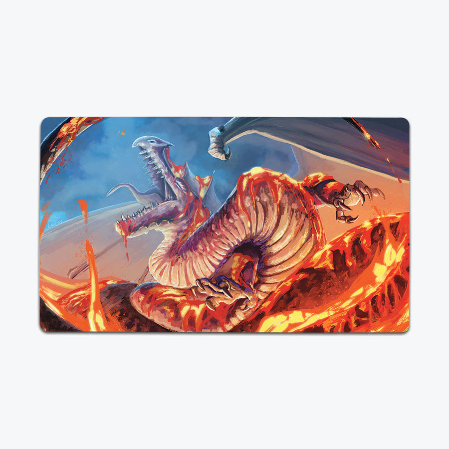 Lava Dragon Playmat