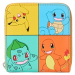 Loungefly Pokémon Color Block Starters Wallet