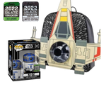 Loungefly X-Wing Bag & R2-D2 Diamond Pop!  2022 Galactic (Shared) Exclusive