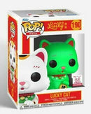 Pop! Asia: Maneki-Neko Lucky Cat (Green) TMALL Exclusive #190