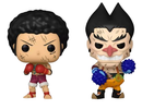 [In Stock] Funko One Piece Pop! Animation Luffy & Foxy Vinyl Figure Set (Chase) Hot Topic Exclusive