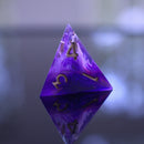 Mage Hand Sharp-Edged Resin Dice Set