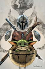 Star Wars: The Mandalorian #1 Unknown Comics Tyler Kirkham Exclusive Virgin Var (07/06/2022)