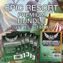 "Epic Resort" Compatible Card Sleeve Bundle