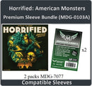 "Horrified: American Monsters" Compatible Card Sleeve Bundle