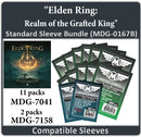 "Elden Ring: Realm of the Grafted King" Compatible Card Sleeve Bundle