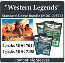 "Western Legends" Compatible Card Sleeve Bundle