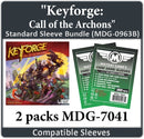 "Keyforge: Call of the Archons" Compatible Card Sleeve Bundle