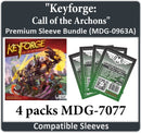 "Keyforge: Call of the Archons" Compatible Card Sleeve Bundle