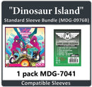 "Dinosaur Island" Compatible Card Sleeve Bundle