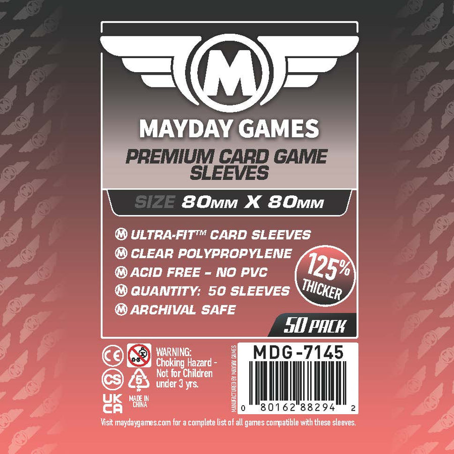 Square Medium Card Sleeves (80x80mm)