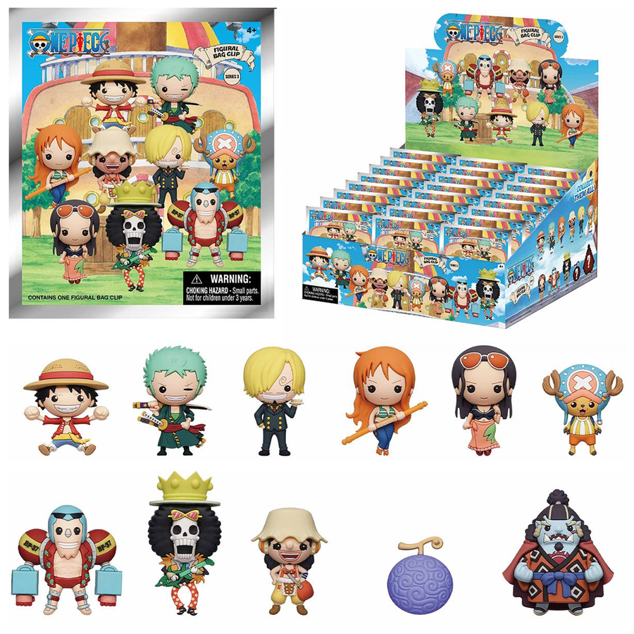 Monogram: One Piece Series 3 - 3D Foam Bag Clip Blind Bag