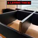 GRAIL KUBBIE BLACK (3x2) - In Box Display Case for Thrilljoy Pix (Cardboard)