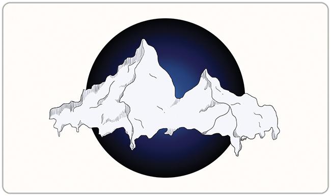 The Mountains Are Calling Playmat