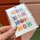 MOM Nameplate Necklace | Mom Gift Gold Tone Jewelry | 18" Long