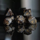 Moon Dust Acrylic Dice Set