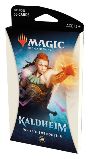 Magic: the Gathering - Kaldheim Theme Booster Pack or Box - White