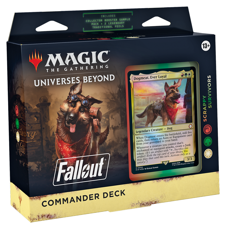 Magic: the Gathering - Fallout Commander Deck  - Scrappy Survivors