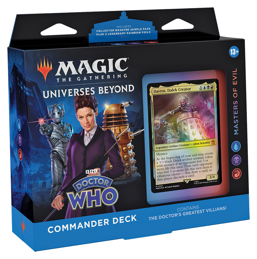 Magic: the Gathering - Universes Beyond - Doctor Who Commander Deck - Masters of Evil