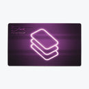 The Stack's Glitchlight Playmat