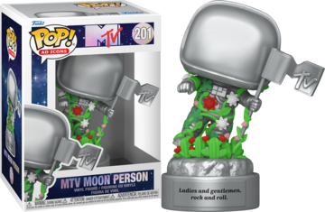 Pop! Ad Icons: MTV - MTV Moon Person with Flowers