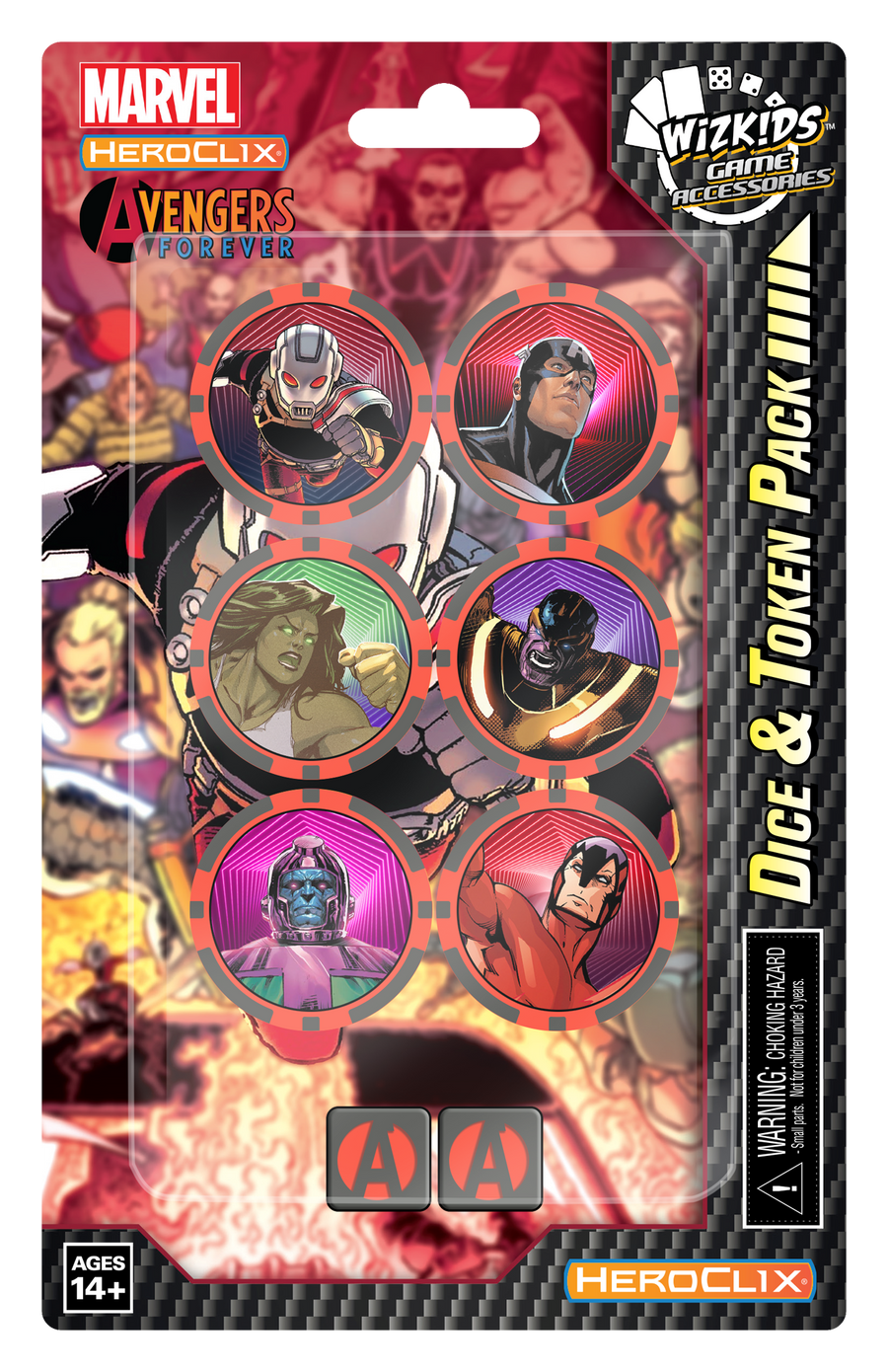 HeroClix: Avengers - Forever - Ant-Man Dice and Token Pack