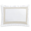 Hudson Park Collection Embroidered Geo Sham